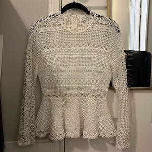 Endless Rose Lace Mock Neck